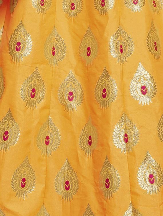 self design panelled lehenga - 16845439 - Zoom Image - 3