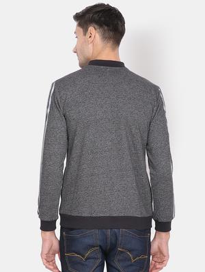 grey taped casual jacket - 16848011 - Standard Image - 3