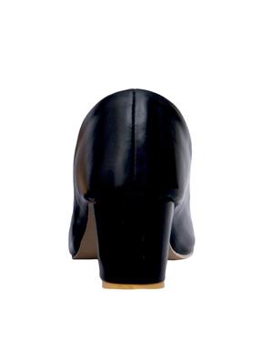 black slip on pumps - 16848209 - Standard Image - 3