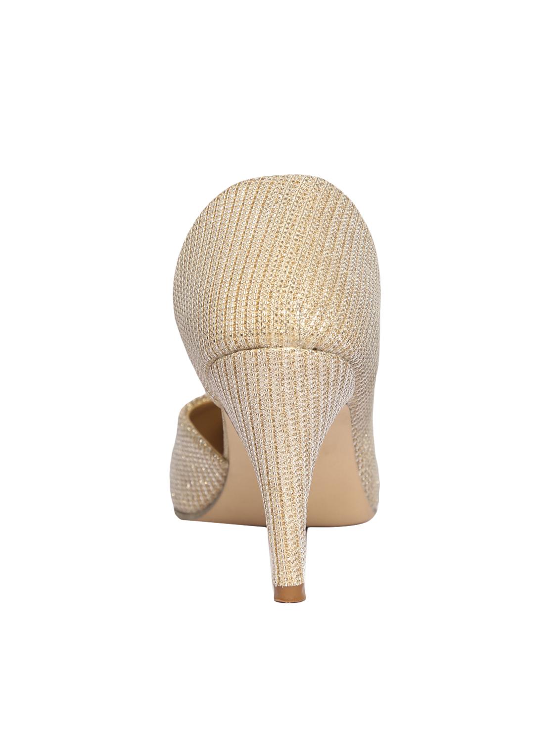 gold slip on pumps - 16849020 - Zoom Image - 3