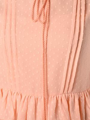 bell sleeved dobby top - 16850954 - Standard Image - 6