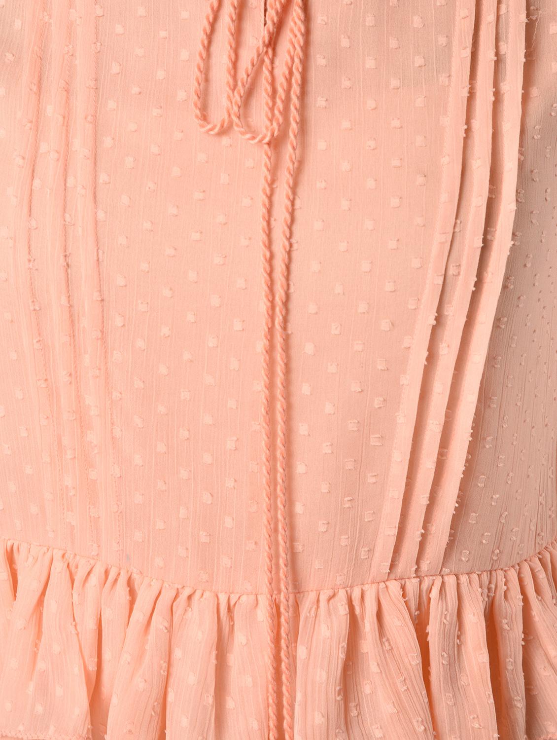 bell sleeved dobby top - 16850954 - Zoom Image - 6
