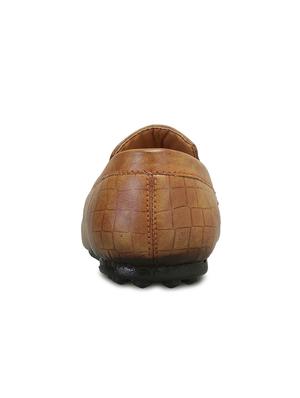 tan leatherette slipons - 16852889 - Standard Image - 3