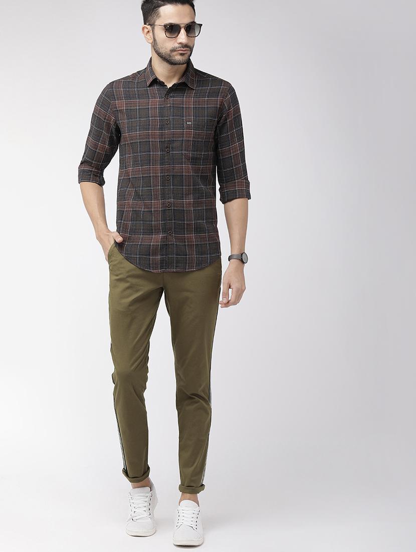 green taped chinos - 16855351 - Zoom Image - 3