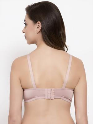 floral patch solid bra - 16860178 - Standard Image - 3