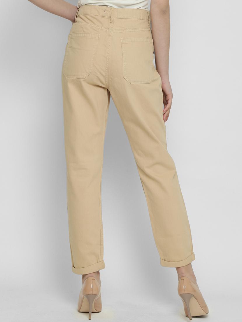 high rise solid jeans - 16862337 - Zoom Image - 3
