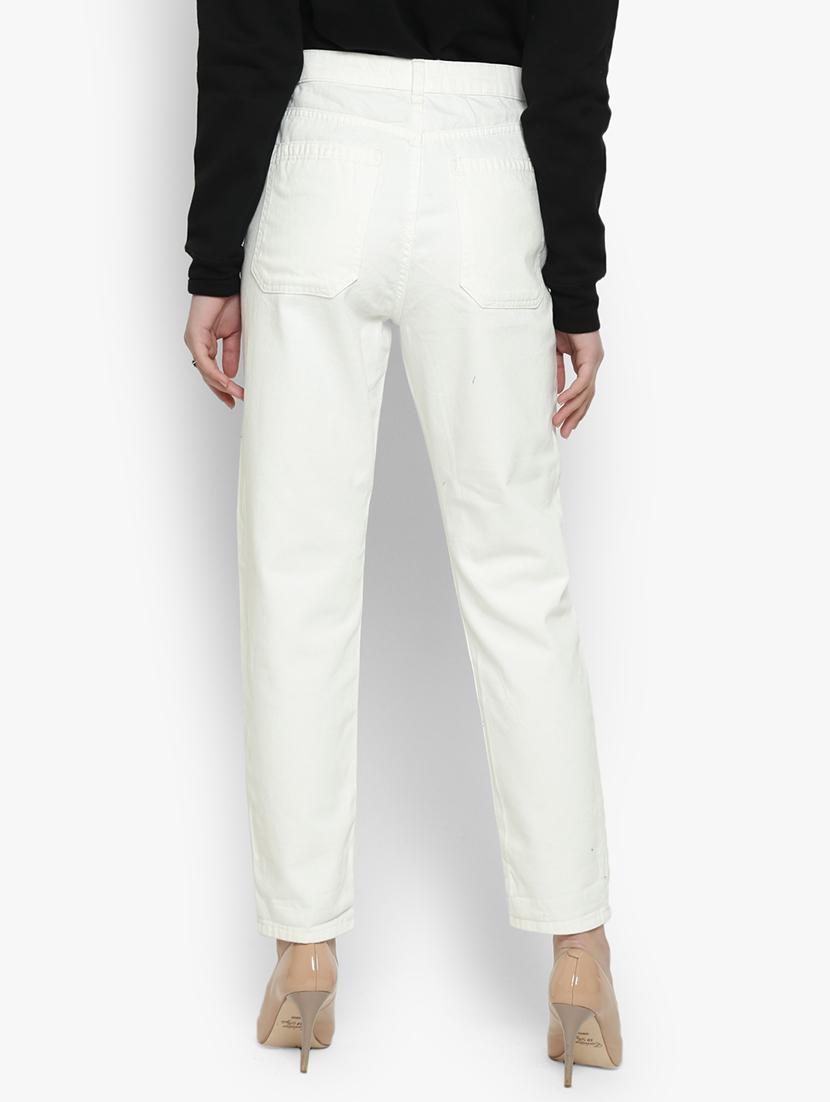 high rise solid jeans - 16862346 - Zoom Image - 3