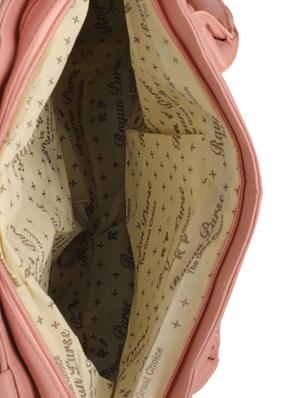 pink leather regular handbag - 16864038 - Standard Image - 3