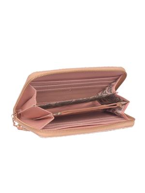 pink leatherette clutch - 16864740 - Standard Image - 3