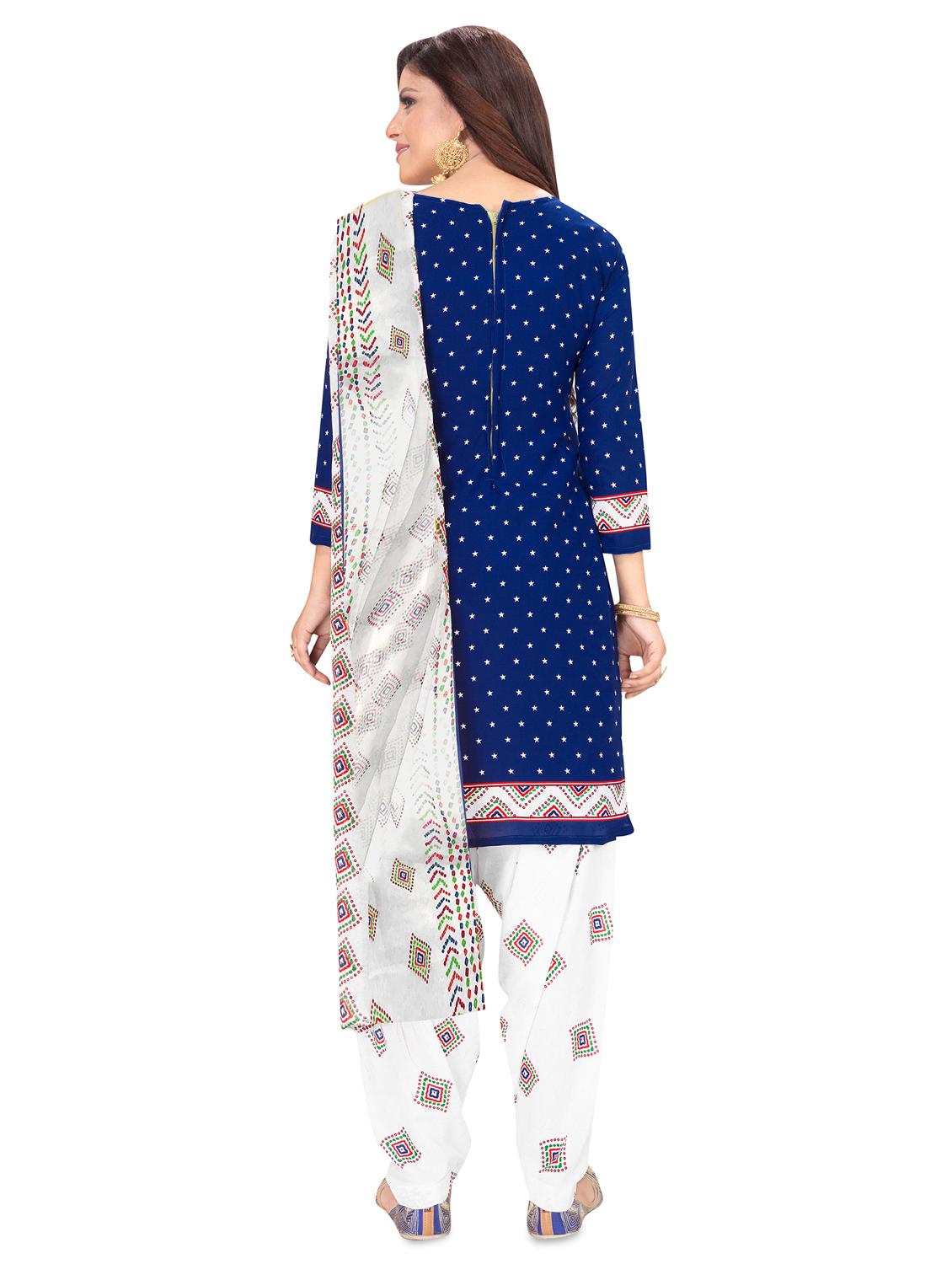 printed unstitched suit - 16866146 - Zoom Image - 3