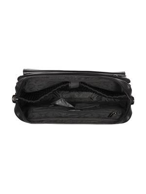 black leatherette (pu) laptop bag - 16870240 - Standard Image - 3
