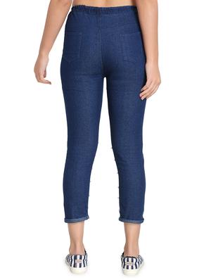 pearl embellished mid rise jeans - 16875049 - Standard Image - 3