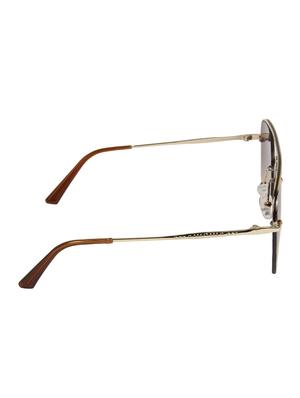 lof gradient aviator men's sunglasses metal body (lens,brown) - 16877640 - Standard Image - 3
