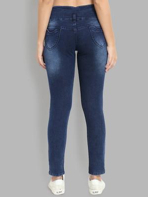 mid rise stone washed jeans - 16878852 - Standard Image - 3