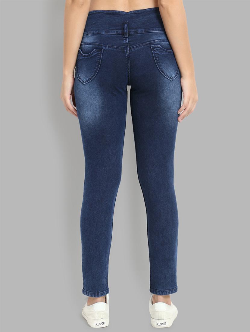 mid rise stone washed jeans - 16878852 - Zoom Image - 3