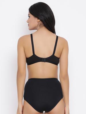 bow patch t-shirt bra and hipster panty set - 16879476 - Standard Image - 3