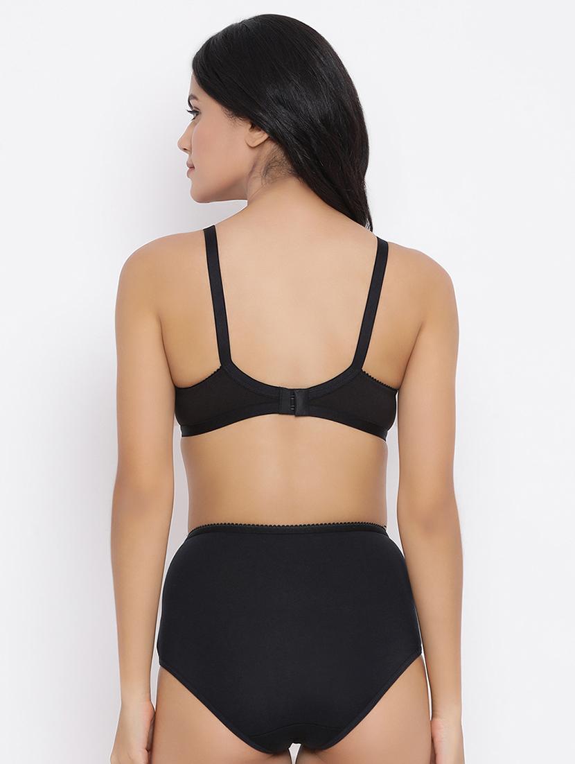 bow patch t-shirt bra and hipster panty set - 16879476 - Zoom Image - 3
