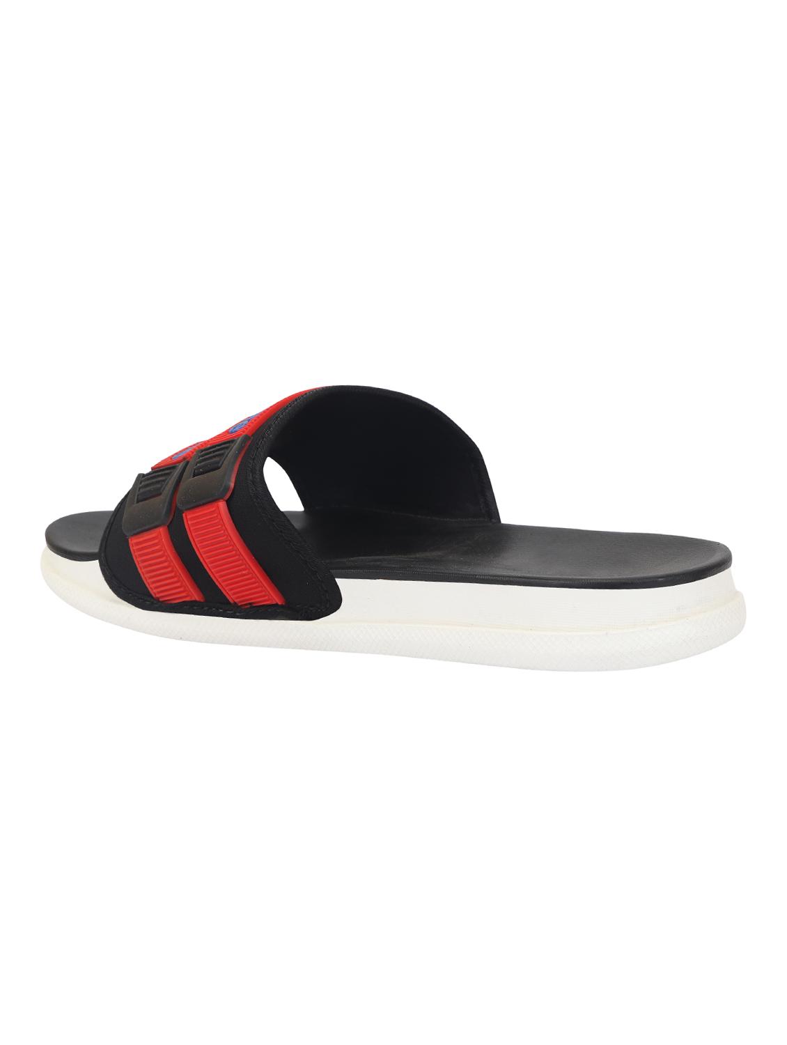 black fabric slip on flip flops - 16882257 - Zoom Image - 3