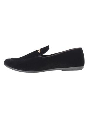 black suede slipons - 16882340 - Standard Image - 3