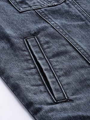blue washed denim jacket - 16883818 - Standard Image - 6