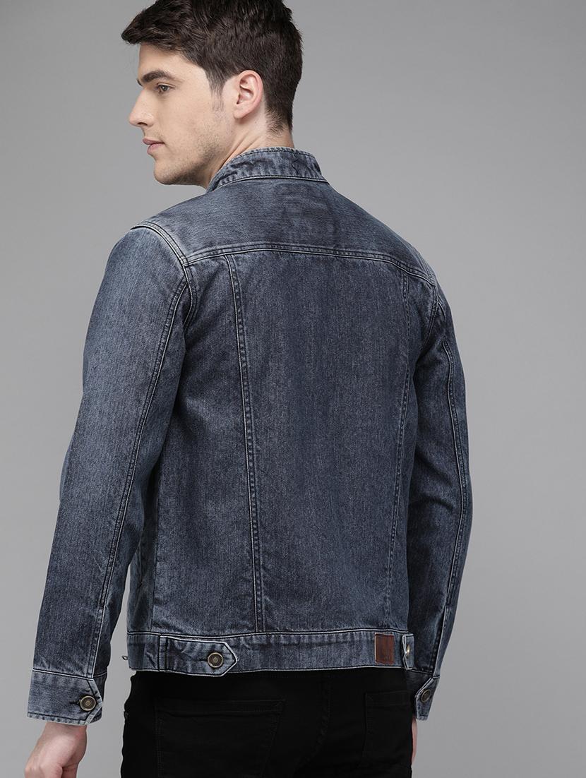 blue washed denim jacket - 16883818 - Zoom Image - 3