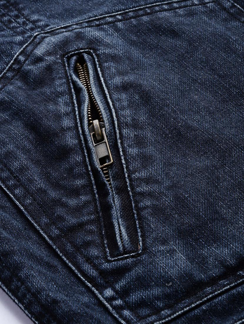blue washed denim jacket - 16883830 - Zoom Image - 6