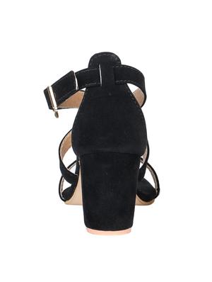 black closed back sandals - 16887646 - Standard Image - 3