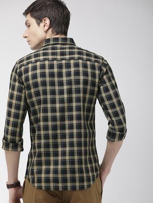 black checkered casual shirt - 16889168 - Standard Image - 3
