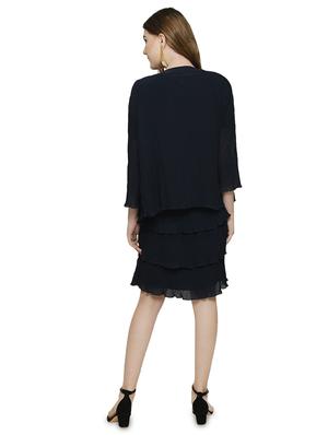embellished detail layered dress - 16889227 - Standard Image - 3