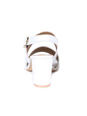 white back strap sandals - 16893692 - Standard Image - 3