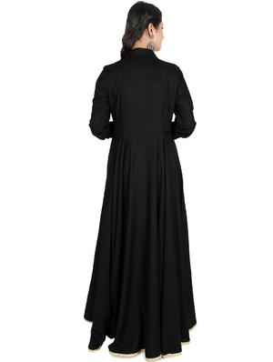 solid flared kurta - 16894536 - Standard Image - 3