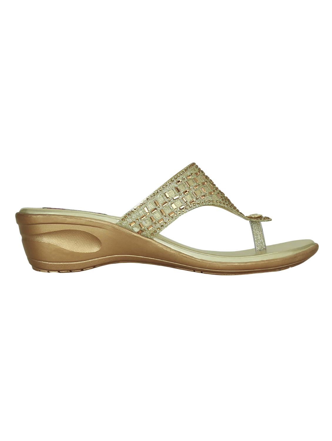 gold ethnic wedges - 16896589 - Zoom Image - 3