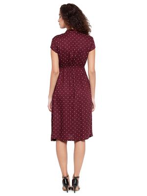 polka dot wrap dress - 16897146 - Standard Image - 3