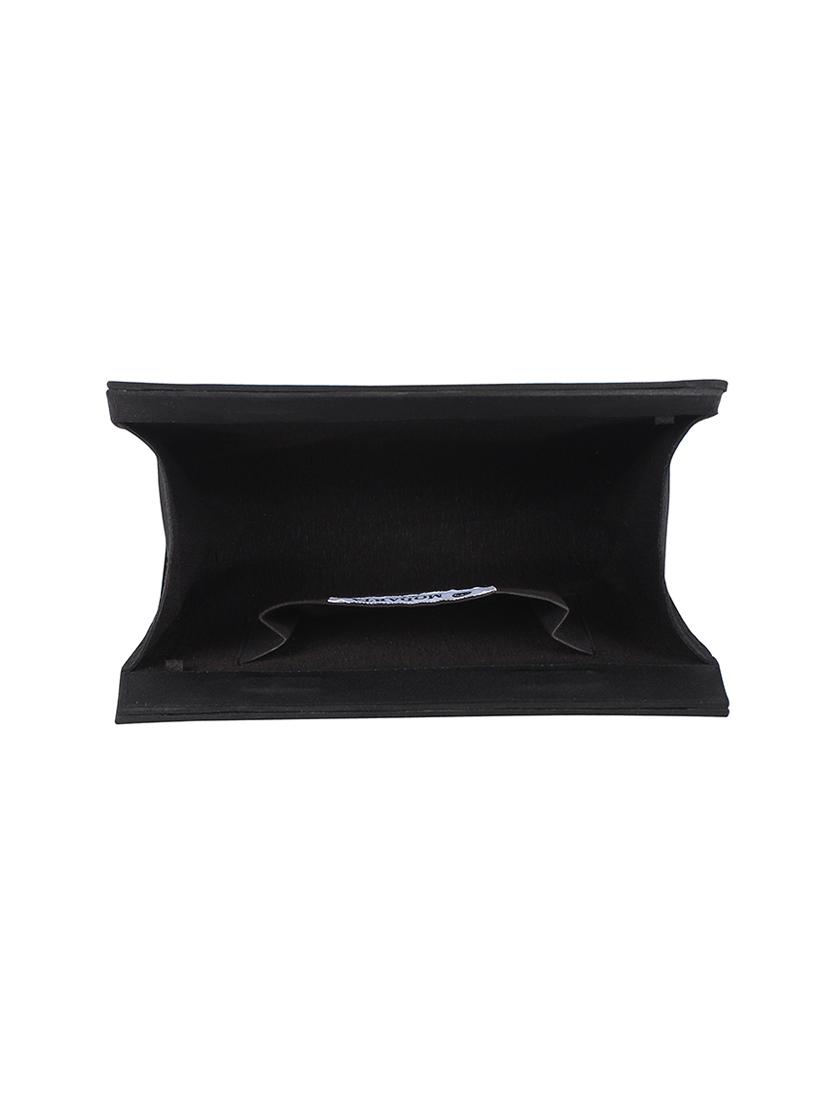 black silk ethnic clutch - 16902126 - Zoom Image - 3