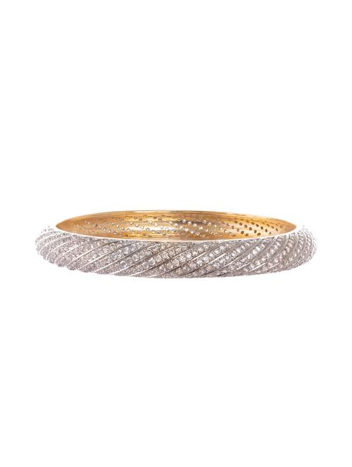 white gold brass bangle - 16903769 - Very Small Image - 1