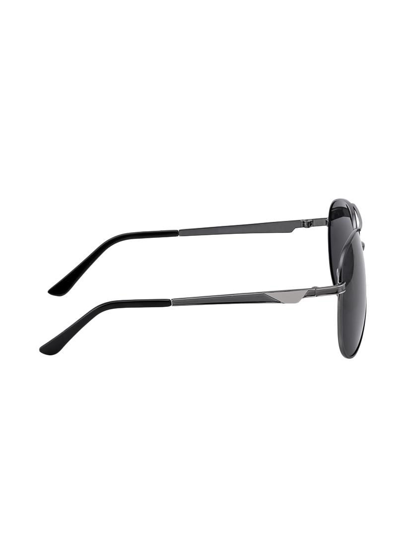 royal son hd vision polarized classic retro aviator mens unisex sunglasses -black - 16904690 - Zoom Image - 3