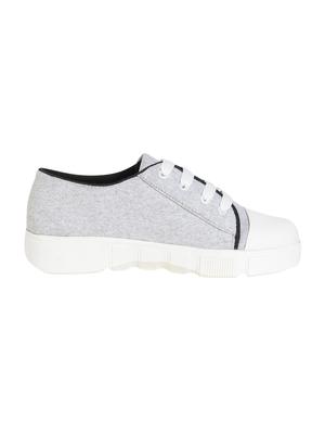 white lace-up sneakers - 16908014 - Standard Image - 3