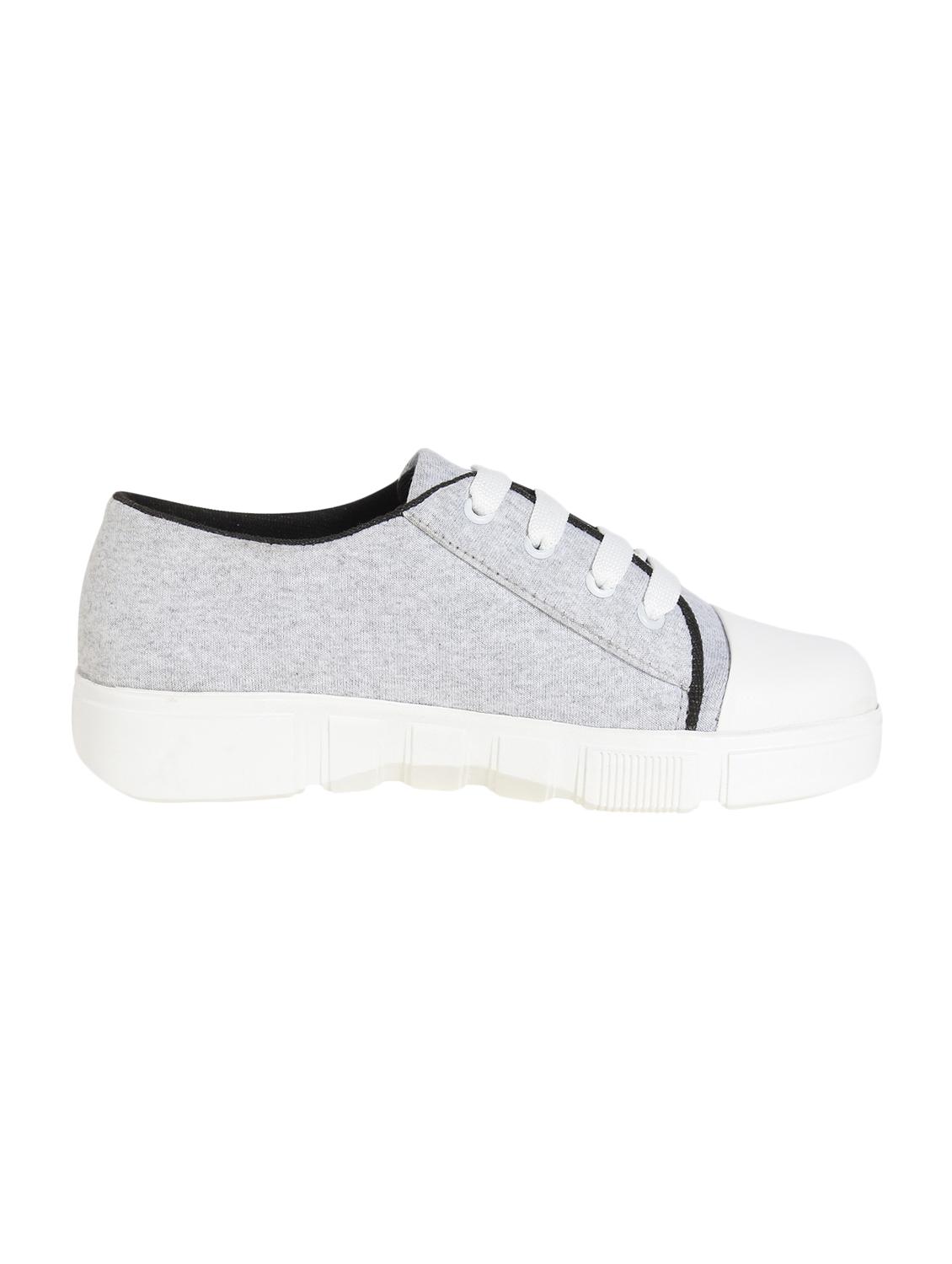white lace-up sneakers - 16908014 - Zoom Image - 3