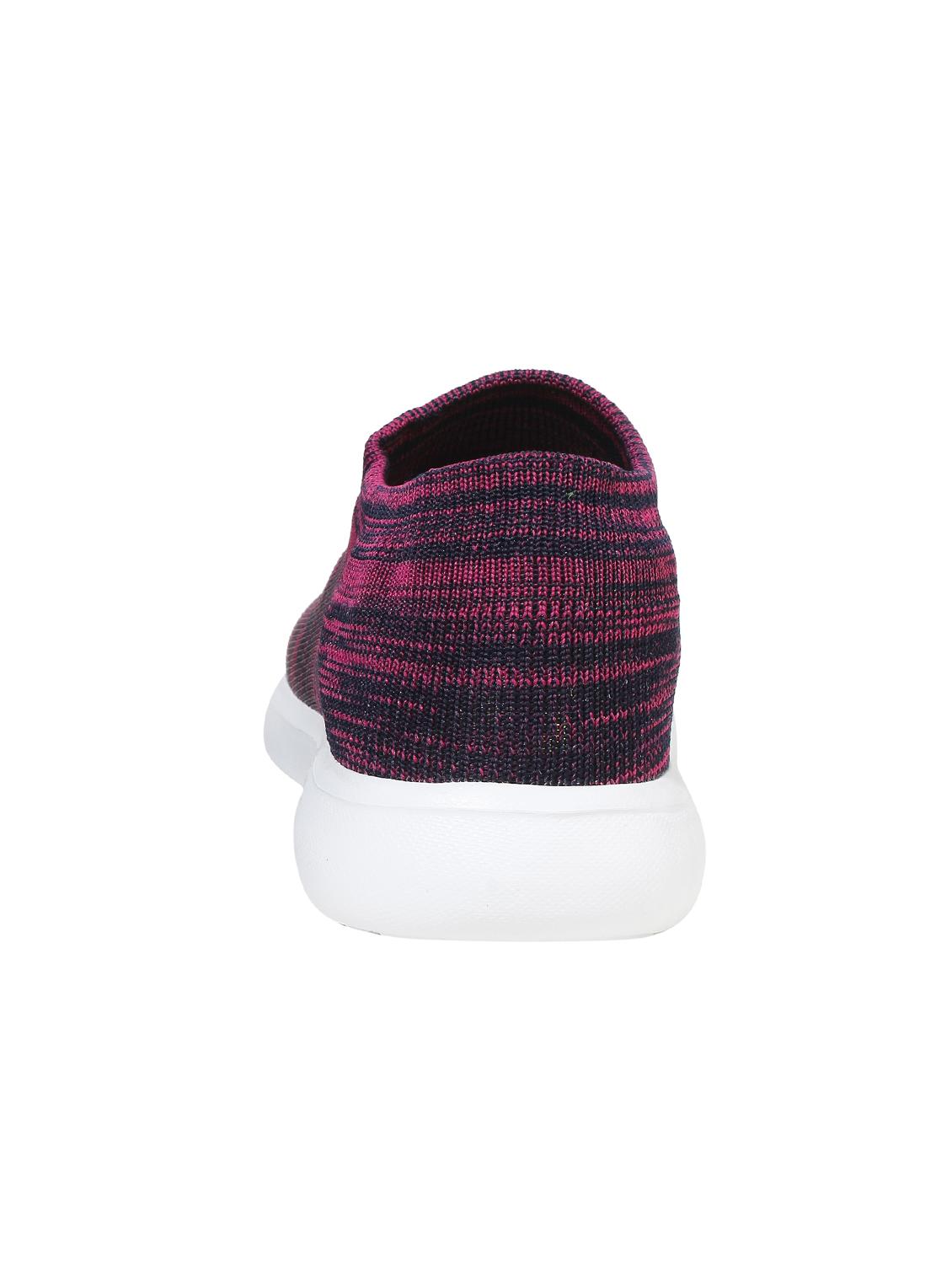maroon slip on sports shoes - 16909409 - Zoom Image - 3