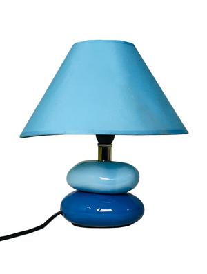 elegant blue colour ceramic table lamp - 16911147 - Standard Image - 3