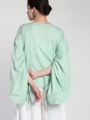 slit sleeves solid top - 16911297 - Standard Image - 3