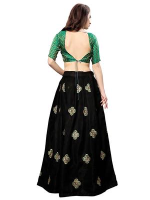 embroidered flared lehenga - 16913968 - Standard Image - 3