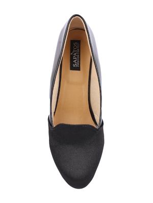 black slip on pumps - 16915179 - Standard Image - 3
