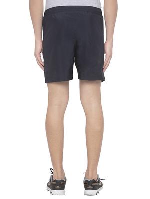 navy blue printed shorts - 16915594 - Standard Image - 3