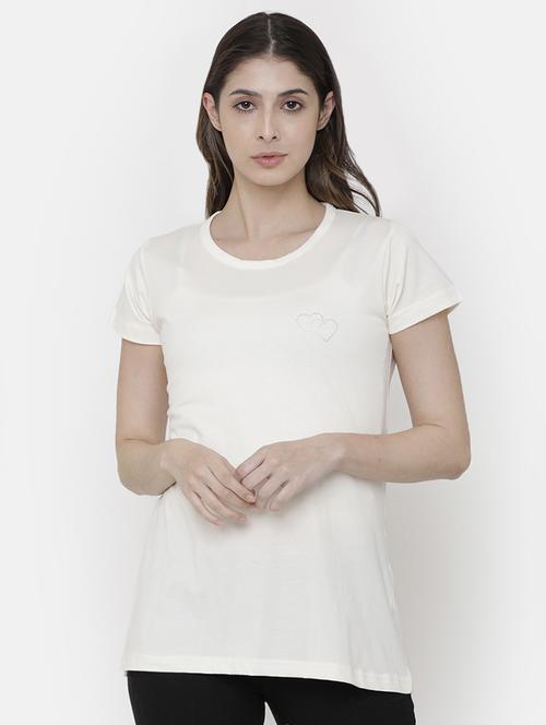 round neck solid tee - 16915818 - Very Small Image - 1