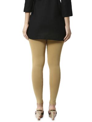 beige cotton leggings - 16916657 - Standard Image - 3