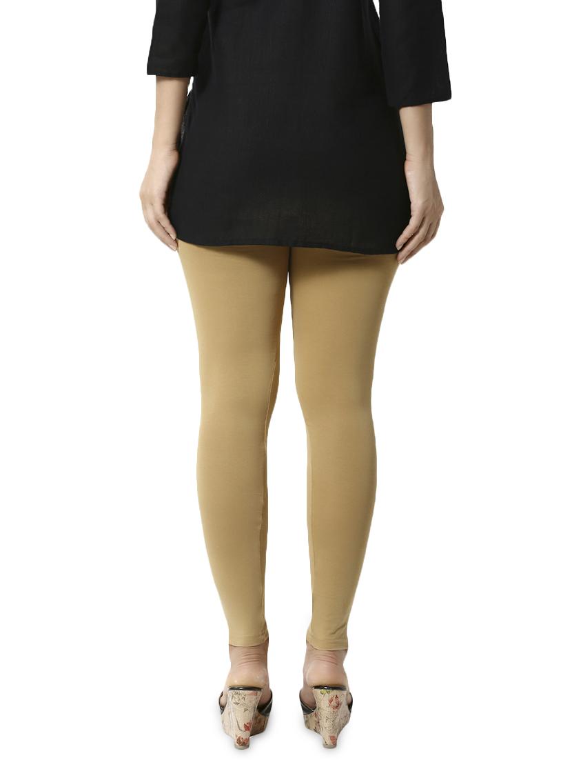 beige cotton leggings - 16916657 - Zoom Image - 3