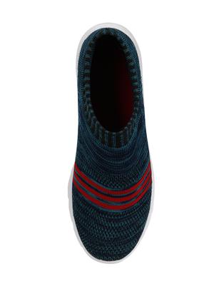 blue slip on sports shoes - 16923076 - Standard Image - 3