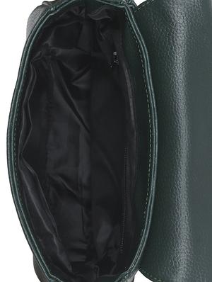 green leatherette (pu) regular sling bag - 16923916 - Standard Image - 3