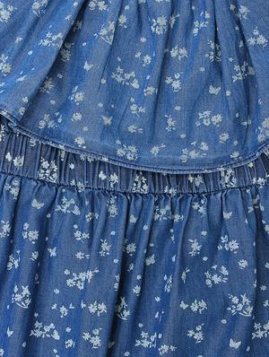 blue cotton frock - 16925087 - Standard Image - 3